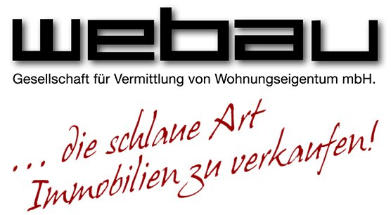Logo WEBAU Ges. f. Vermitt.v. Wohnungseigentum mbH